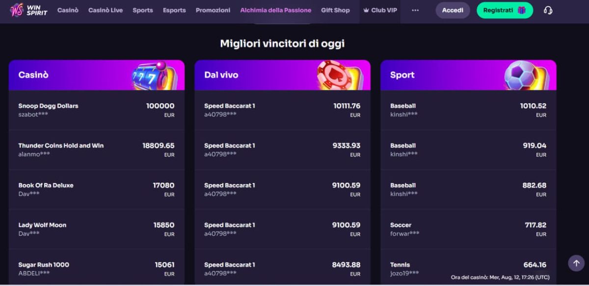 WinSpirit Casino image 3